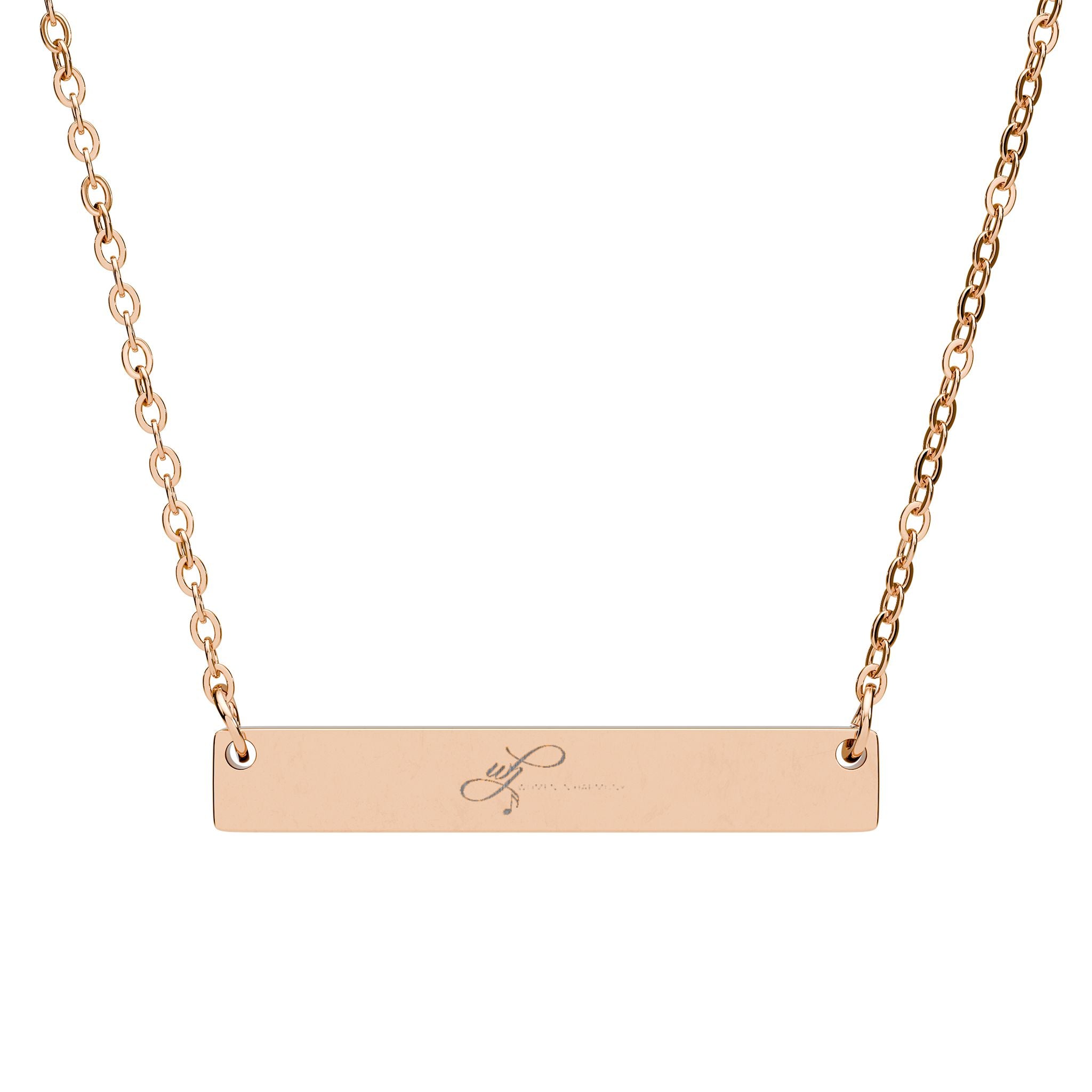 WIH Horizontal Bar Necklace