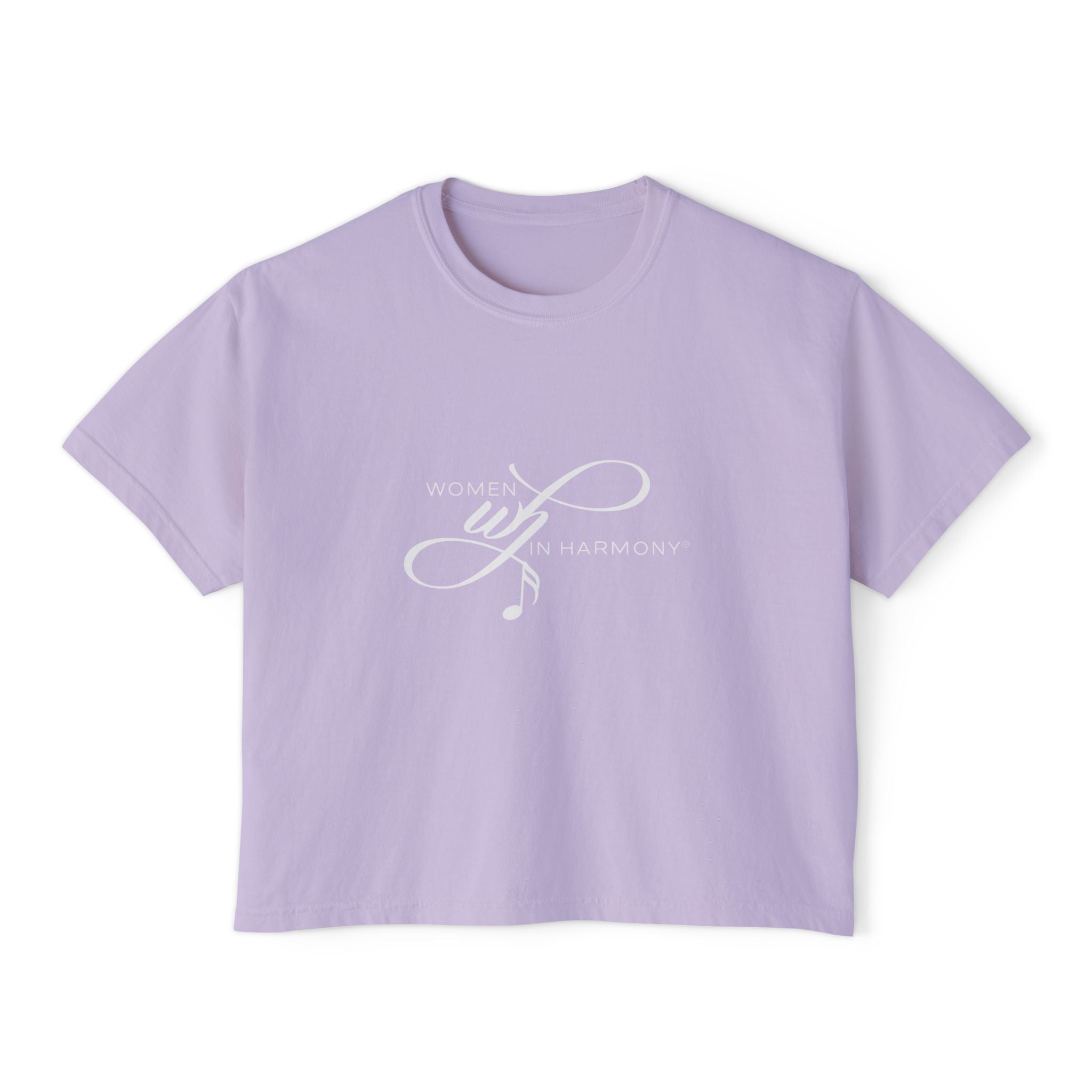 Women's Boxy Tee — 'Women in Harmony'