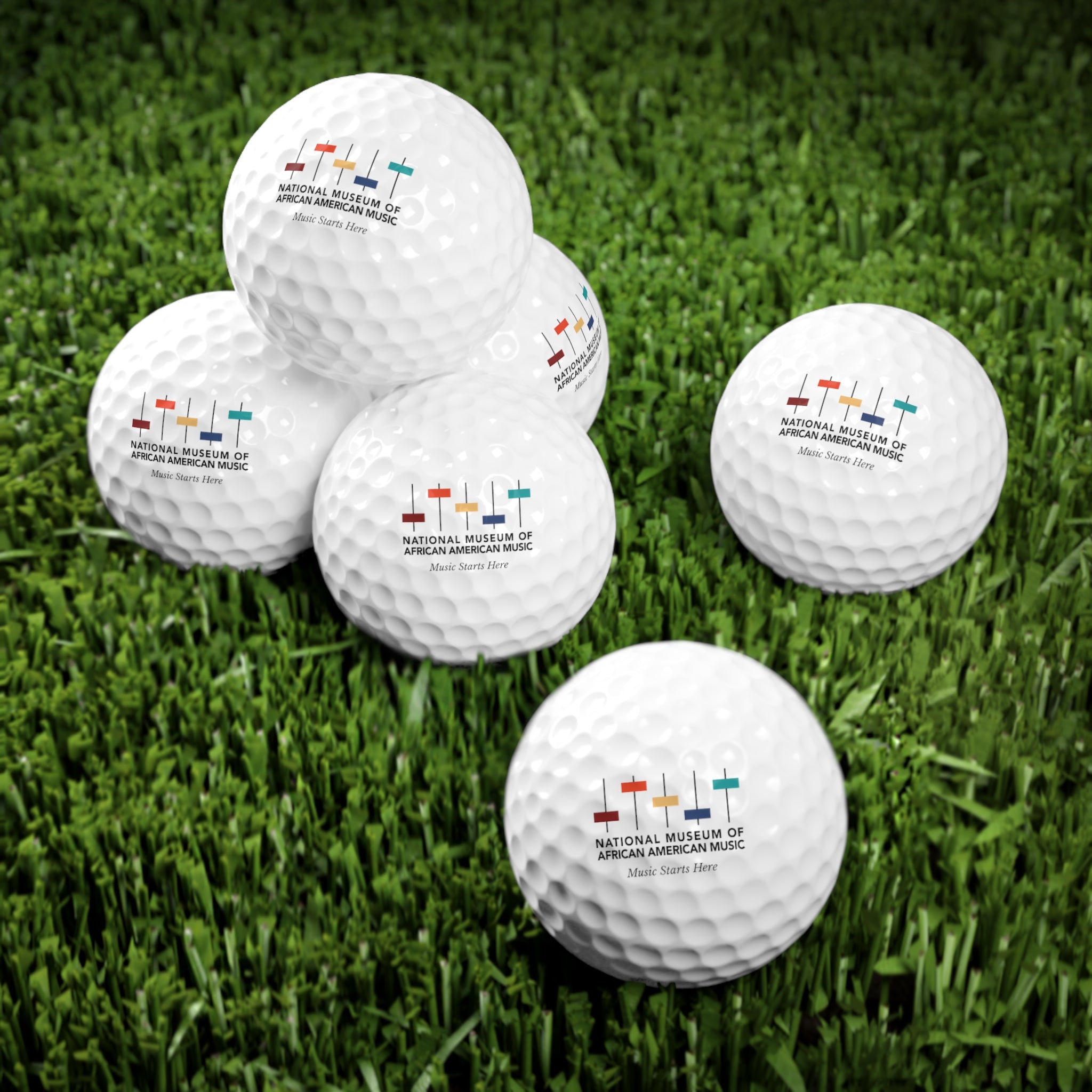 Logo Golf Balls - 6pc