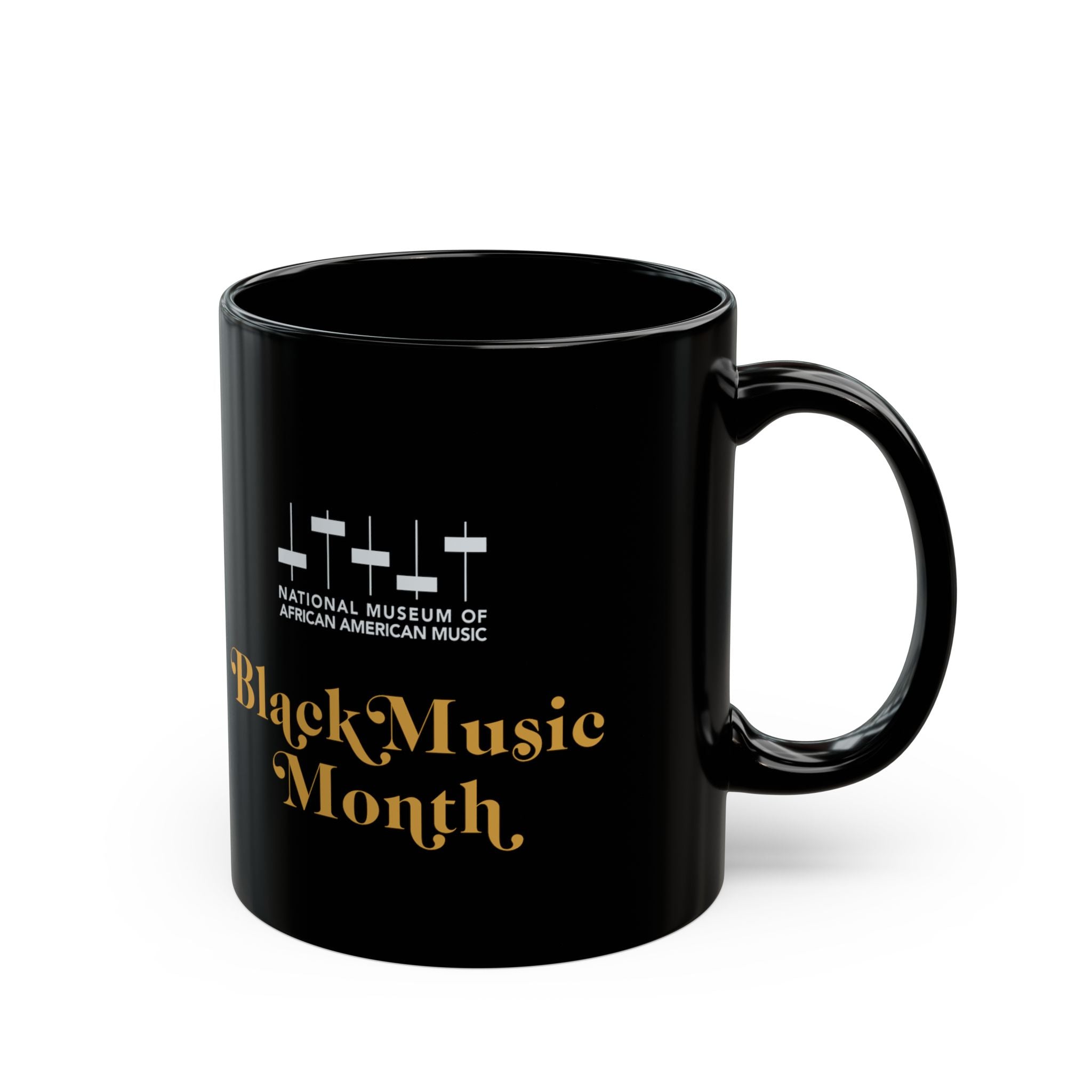 Black Music Month Coffee Mug — Black 11oz/15oz Ceramic Mug