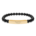 BMM Engraved Bar Bracelet