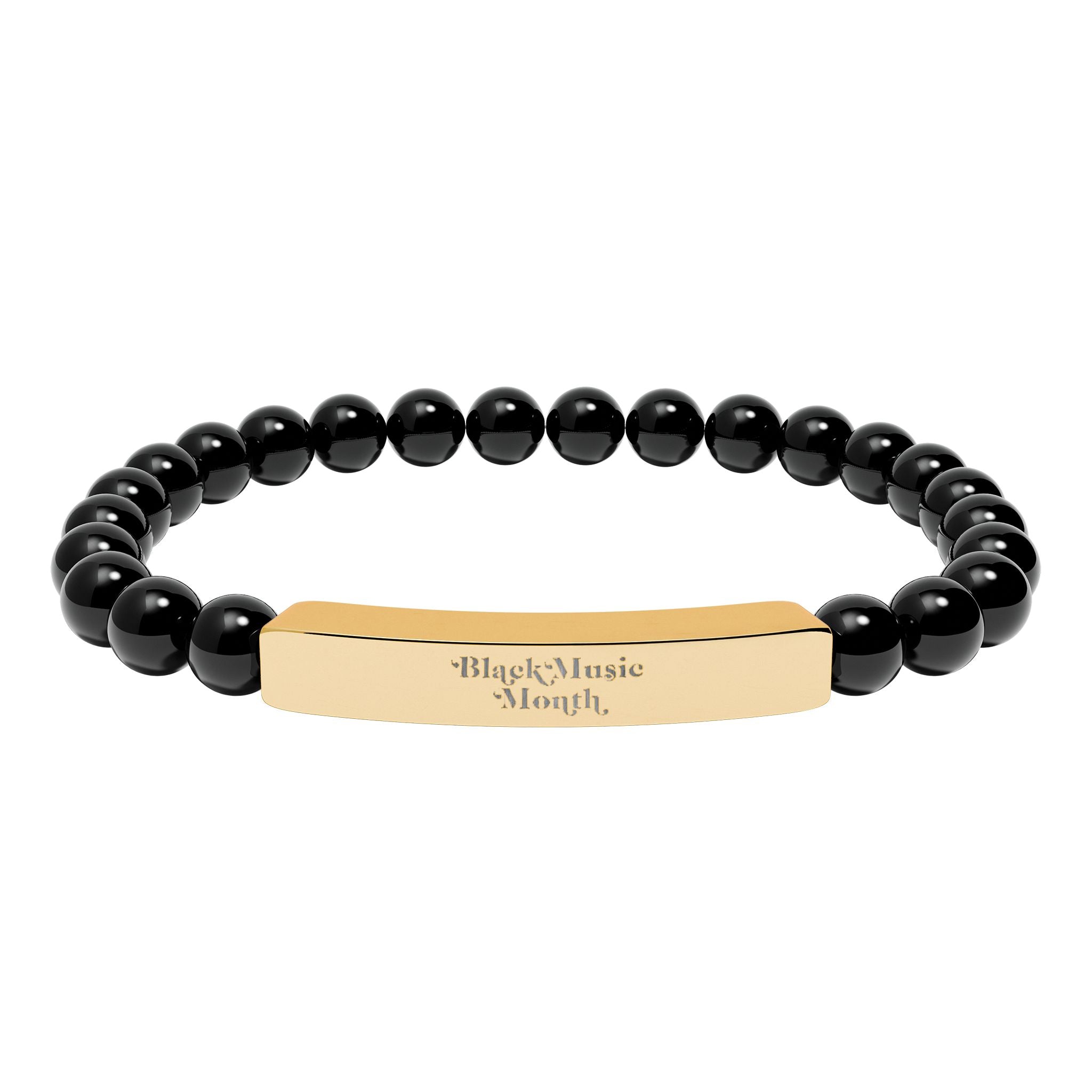 BMM Engraved Bar Bracelet