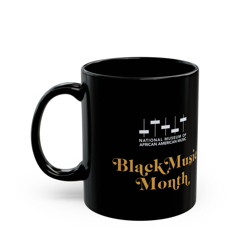 Black Music Month Coffee Mug — Black 11oz/15oz Ceramic Mug